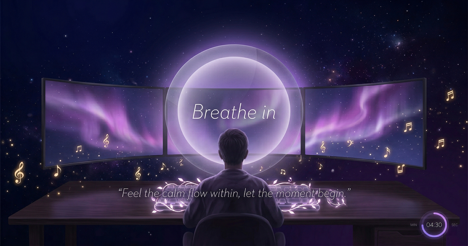 Brain Bed meditation mode